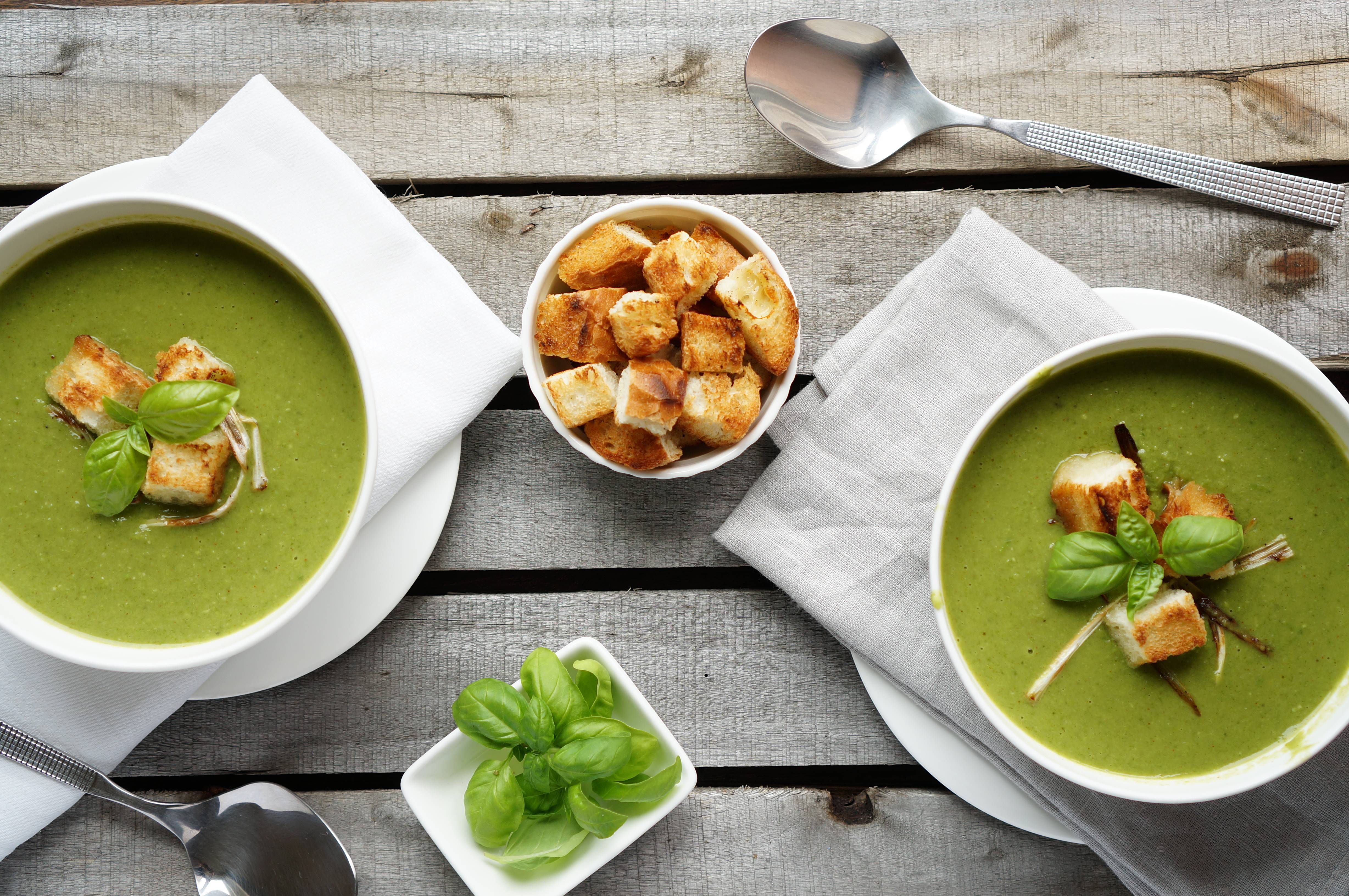 Гороховый суп-пюре, быстрый пошаговый фото рецепт, кулинарный блог