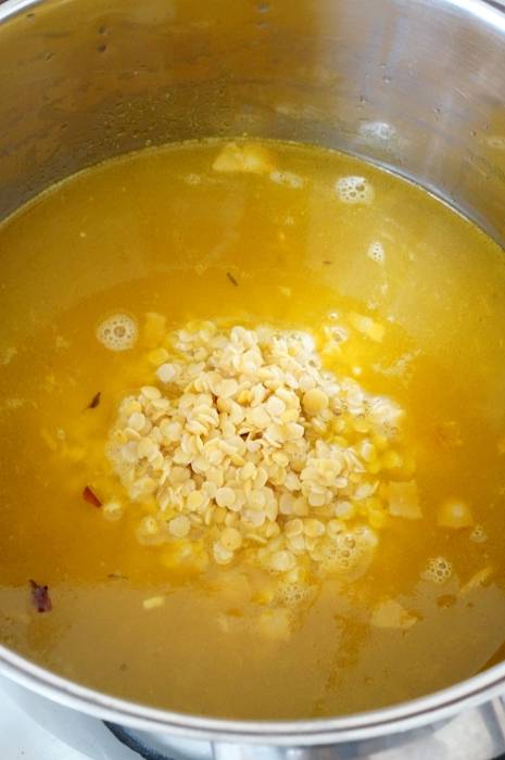 Суп с чечевицей, беконом и специями от Джейми Оливера, пошаговый фото рецепт, кулинарный блог