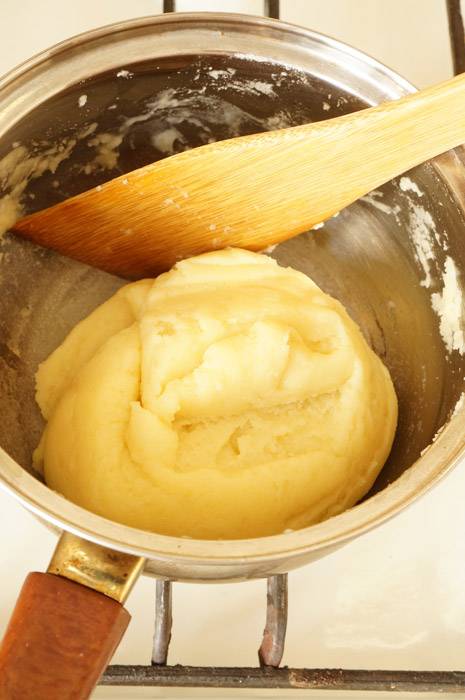 Заварное тесто, пошаговый фото рецепт, кулинарный блог