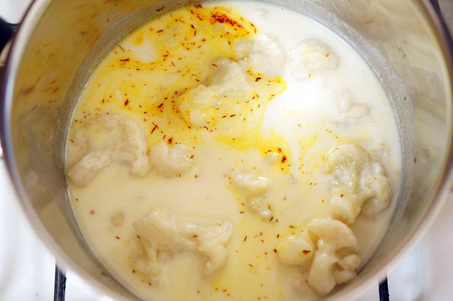 Суп-пюре с шафраном для веганов, пошаговый фото рецепт, кулинарный блог andychef.ru