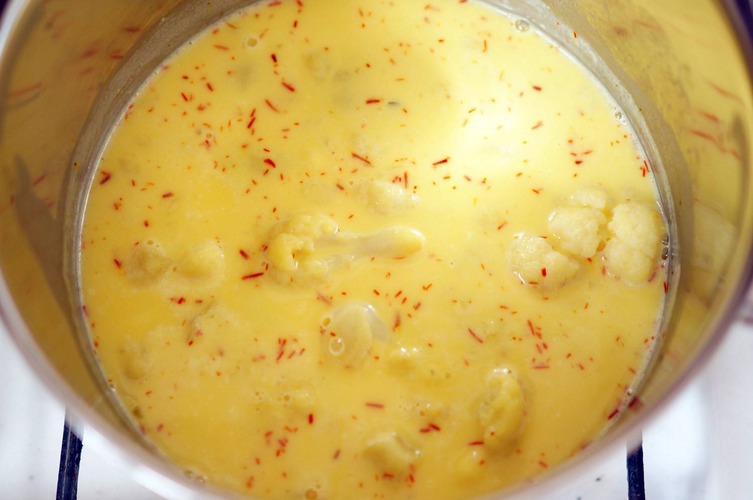 Суп-пюре с шафраном для веганов, пошаговый фото рецепт, кулинарный блог andychef.ru