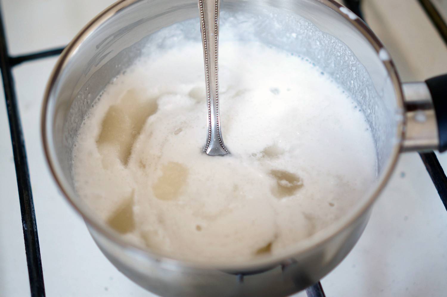 Бланманже с кокосовым молоком, пошаговый фото рецепт, кулинарный блог andychef.ru
