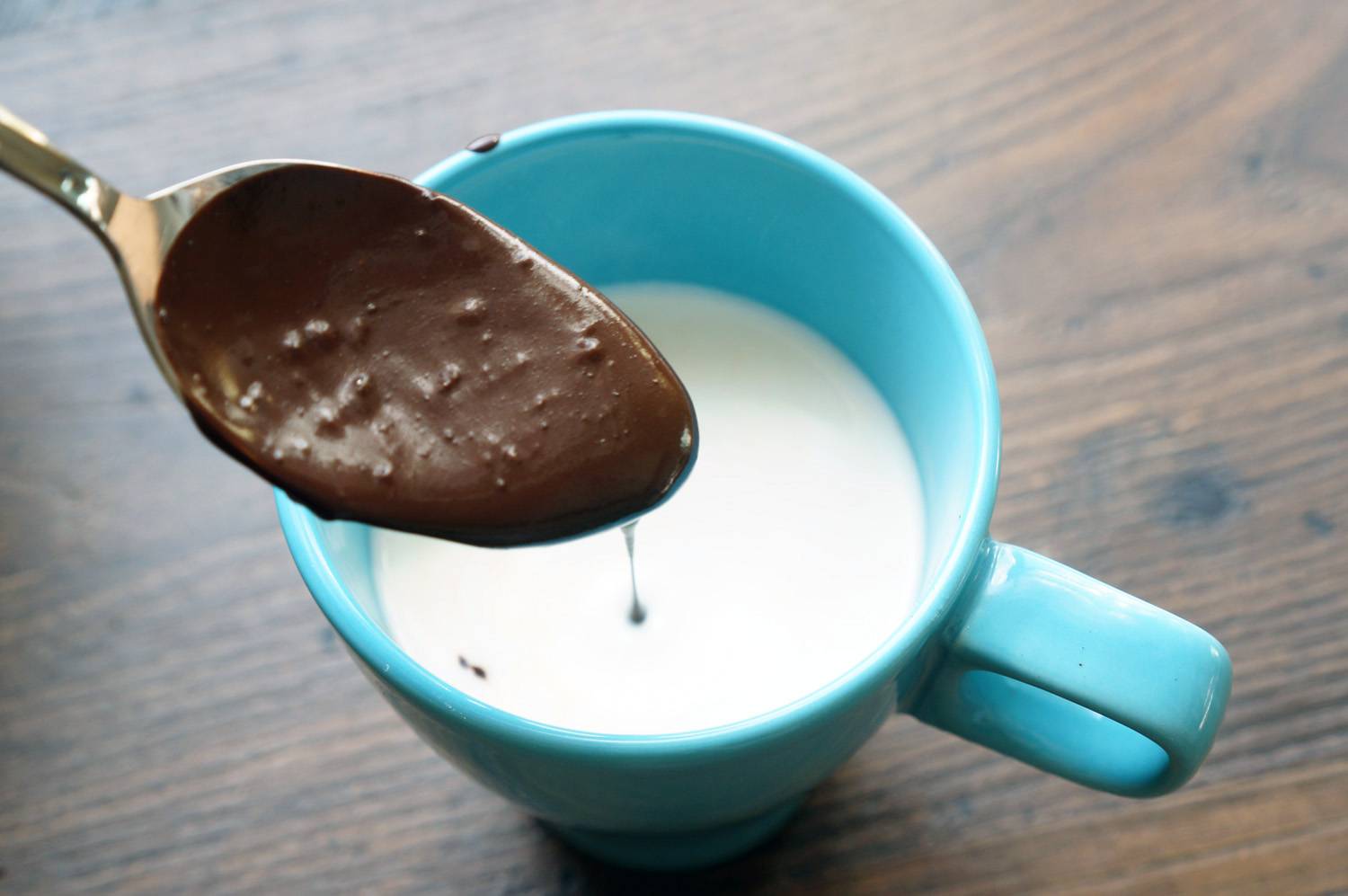 Горячий шоколад с мятным вкусом на каждое утро, пошаговый фото рецепт, кулинарный блог andychef.ru