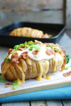 Запеченная картошечка с сыром и беконом, пошаговый фото рецепт, кулинарный блог andychef.ru