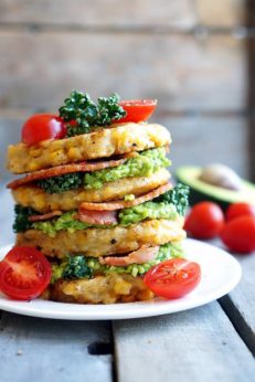 Кукурузные фриттеры с авокадо, пошаговый рецепт с фото, кулинарный блог andychef.ru