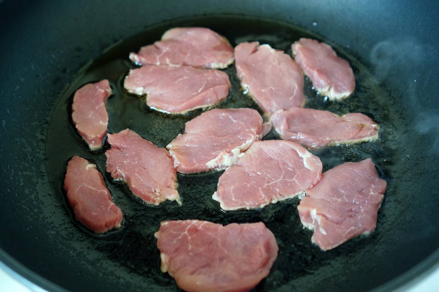 Свинина в остром соусе, пошаговый фото рецепт, кулинарный блог andychef.ru