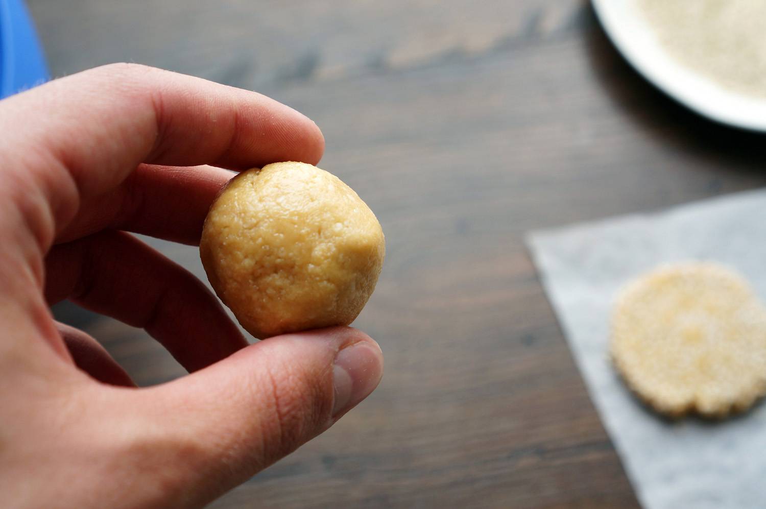 Миндальное печенье без муки и сахара, пошаговый фото рецепт, кулинарный блог andychef.ru