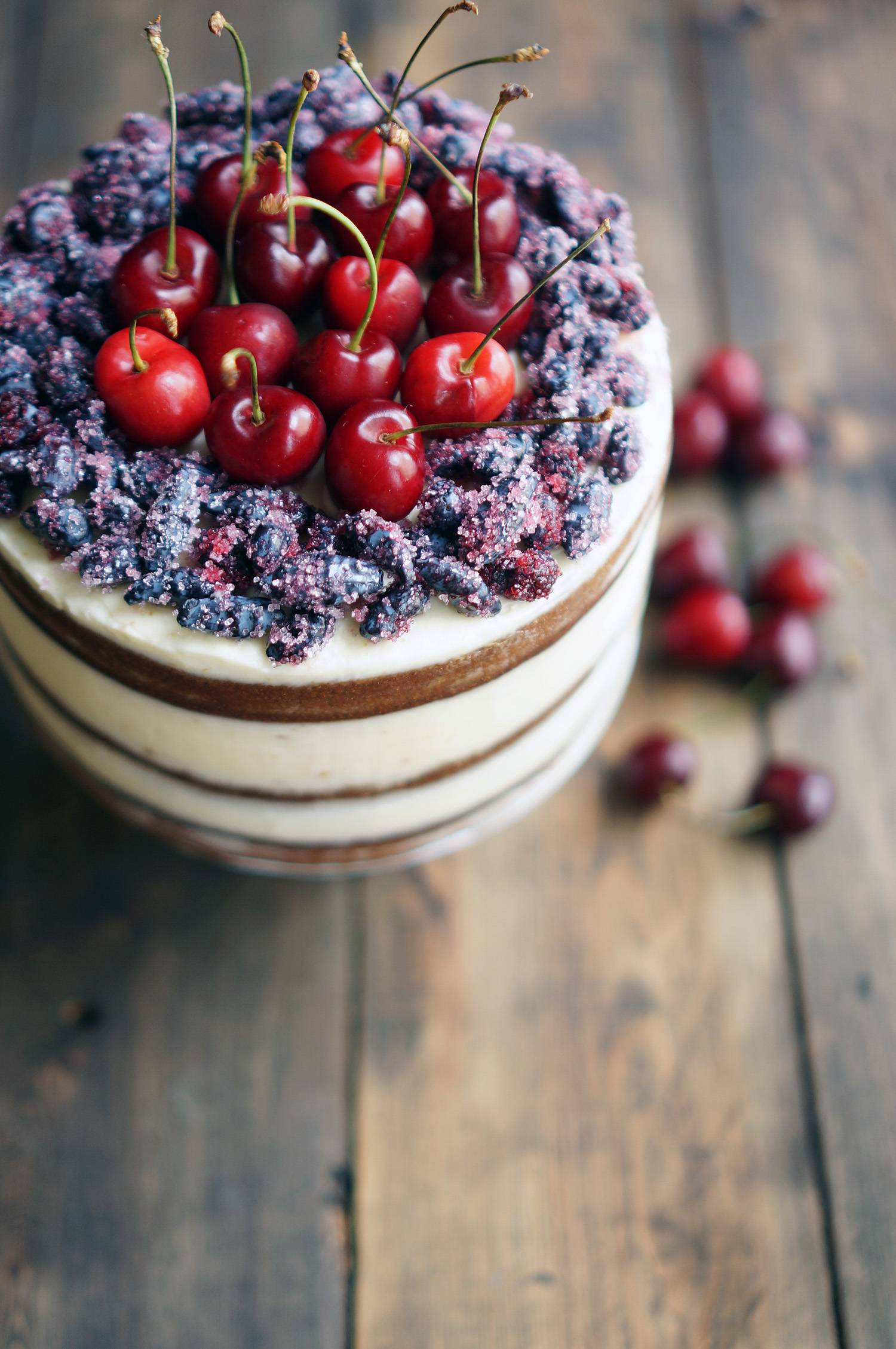 Имбирный голый торт с ягодами, пошаговый фото рецепт, кулинарный блог и интернет-магазин с доставкой по России, andychef.ru