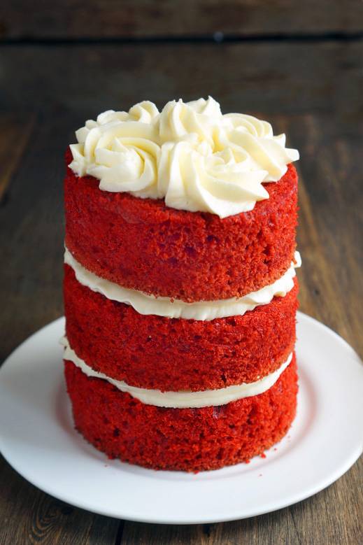 Американский торт Красный бархат, Red Velvet - пошаговый рецепт с фото, фуд-блог и интернет-магазин с доставкой по России, andychef.ru