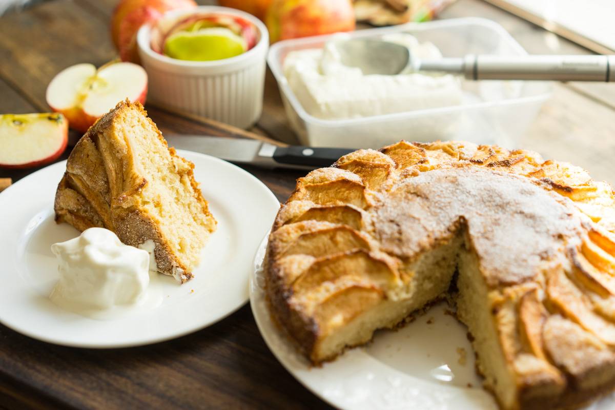 Как приготовить яблочный пирог с корицей и сахаром, подробный рецепт с фото, блог и интернет-магазин andychef.ru