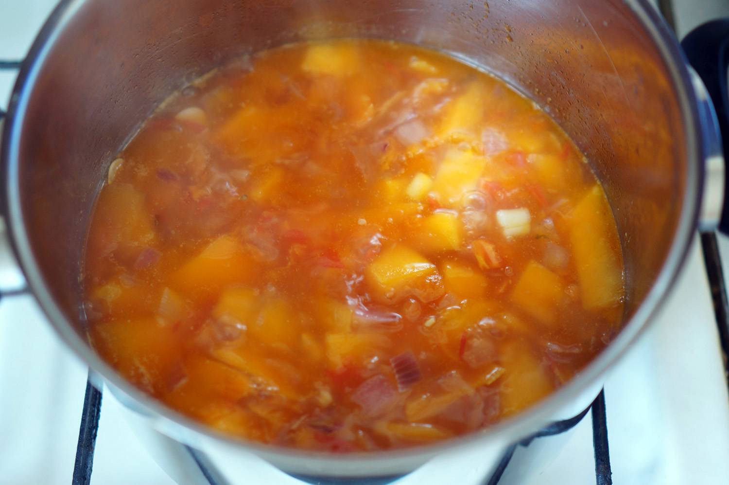 крем суп из тыквы на мясном бульоне | Дзен