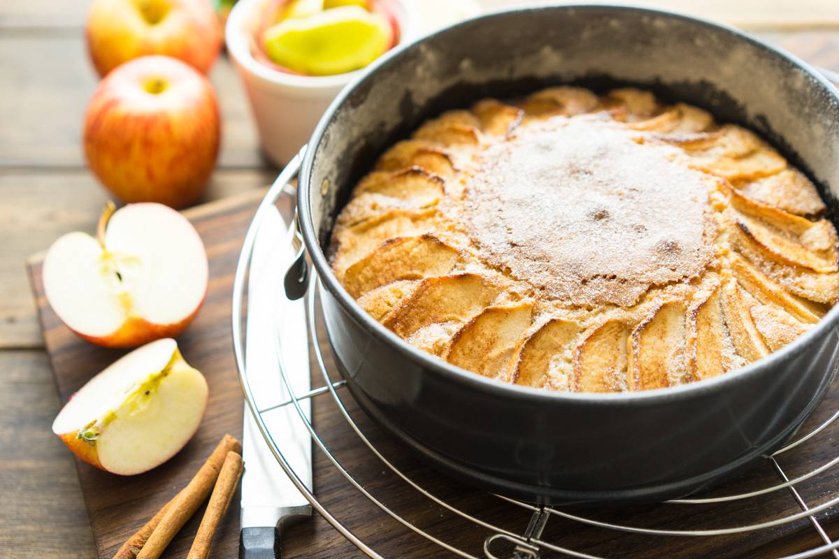 Яблочный пирог на дрожжевом тесте: пошаговый рецепт